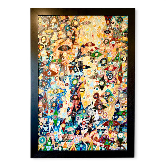 "After Moreau’s Saint George and the Dragon" -  Acrylic on Canvas - By John Kline (b. 1975)