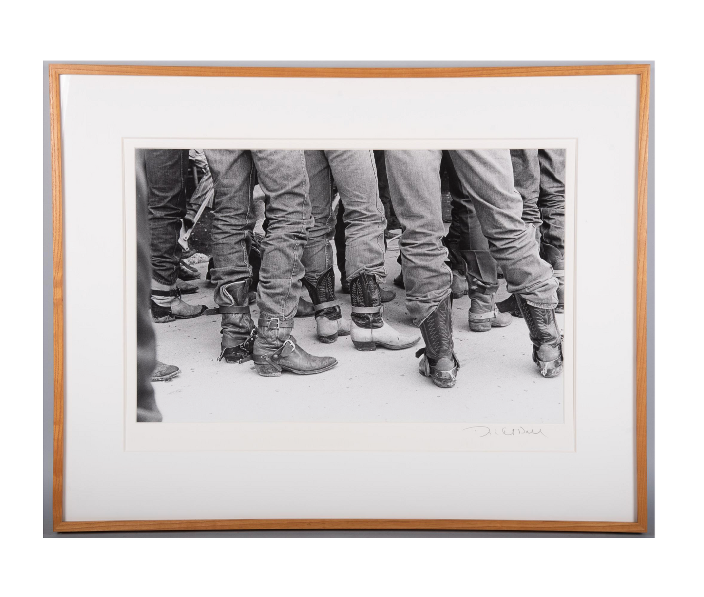 Untitled, #46 (Boots) - Gelatin Silver Print by Douglas Hall